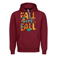 Burgundy Fall sweet Fall Zipper Hoodie - RanaPortraitStore
