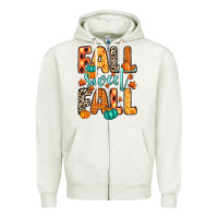 Oatmeal Heather Fall sweet Fall Zipper Hoodie - RanaPortraitStore