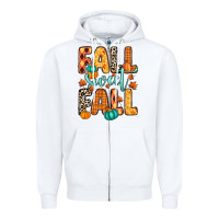 White Fall sweet Fall Zipper Hoodie - RanaPortraitStore