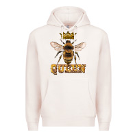 Pale Pink queen bee Premium Hoodie - Artiststas