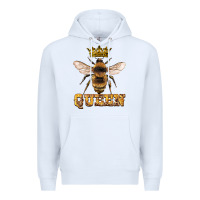 White queen bee Premium Hoodie - Artiststas