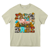 Mossy western farm babe Heavy Core Tee - OliviaCreatesArt