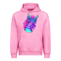 Fuchsia Pink mermaid Urban Hoodie - Jasminsmagicworld