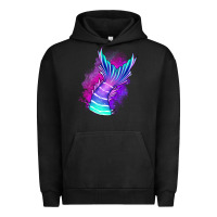 Pigment Black mermaid Urban Hoodie - Jasminsmagicworld