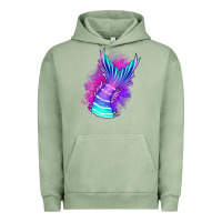 Pigment Oil Green mermaid Urban Hoodie - Jasminsmagicworld