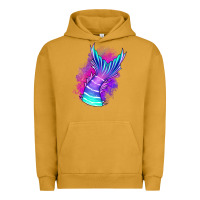 Pigment Peanut Butter mermaid Urban Hoodie - Jasminsmagicworld