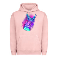 Pigment Salmon mermaid Urban Hoodie - Jasminsmagicworld