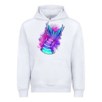 White mermaid Urban Hoodie - Jasminsmagicworld