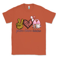 Copper Peace Love Valentines Gnomes Classic Tee - Jasminsmagicworld