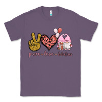 Lavender Peace Love Valentines Gnomes Classic Tee - Jasminsmagicworld