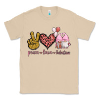 Mushroom Peace Love Valentines Gnomes Classic Tee - Jasminsmagicworld