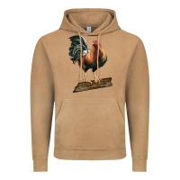Vintage Camel american game rooster standing Vintage Hoodie - LillyAllenDesigns