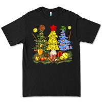 Black christmas with softball trees bbs Premium Tee - BundleAndBundleShop