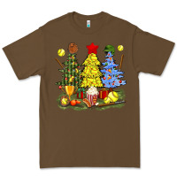 Cacao christmas with softball trees bbs Premium Tee - BundleAndBundleShop