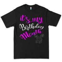 Black it's my birthday month party Premium Tee - linhVisuals