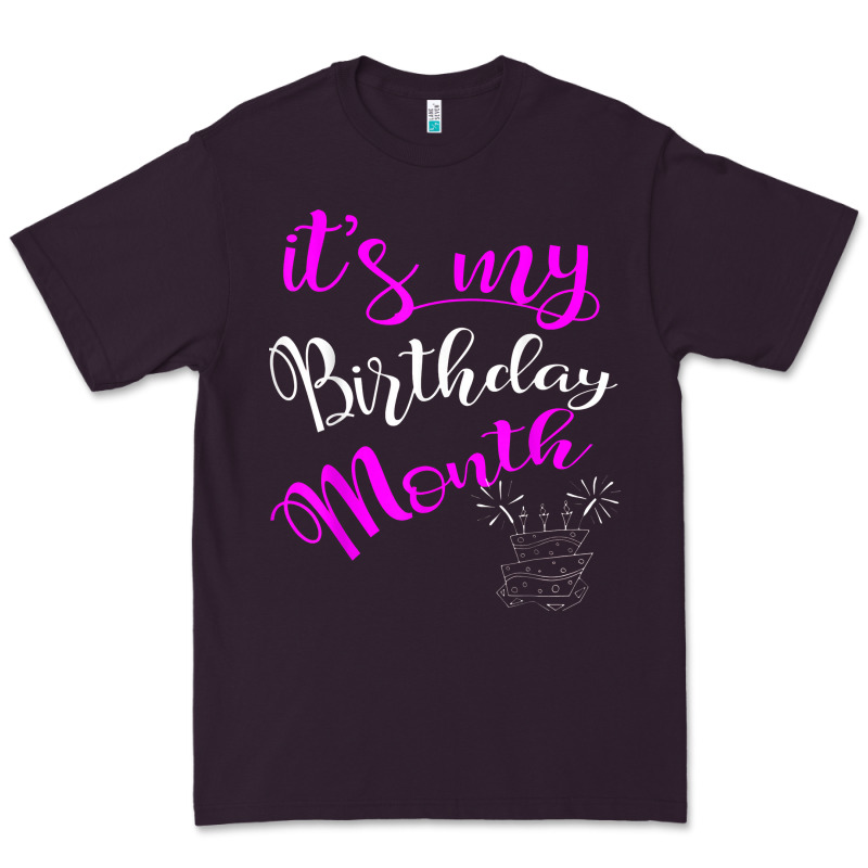 It's My Birthday Month Party Premium Tee by linhVisuals | Teevron