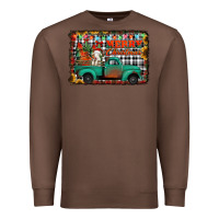 Chestnut merry christmas farm truck Premium Sweatshirt - Jasminsmagicworld