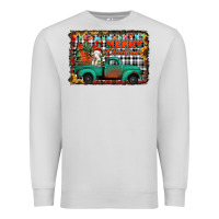 Dove Grey merry christmas farm truck Premium Sweatshirt - Jasminsmagicworld