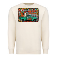 Sandshell merry christmas farm truck Premium Sweatshirt - Jasminsmagicworld