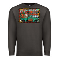 Smoke merry christmas farm truck Premium Sweatshirt - Jasminsmagicworld