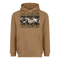 Toasted Coconut leopard cowhide pattern background Heavyweight Hoodie - Jasminsmagicworld