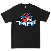 Black #the icehogs rockford Premium Tee - linhVisuals
