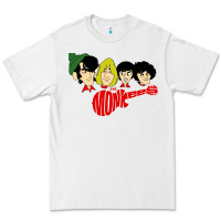 White the monkees Premium Tee - linhVisuals