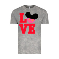 Cloud Rock Minnie Mouse Vintage Tee - CowhideDigitalArt