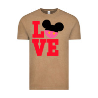 Vintage Coffee Minnie Mouse Vintage Tee - CowhideDigitalArt