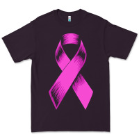 Plum breast cancer t  shirt breast cancer care pink ribbon    breast cancer Premium Tee - linhVisuals