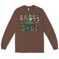 Chestnut sassy little soul Long Sleeve Tee - CowhideDigitalArt