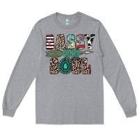 Heather Grey sassy little soul Long Sleeve Tee - CowhideDigitalArt