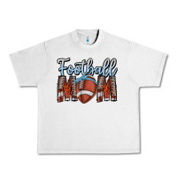 Lunar Rock Football Mom Urban Heavy Tee - CowhideDigitalArt