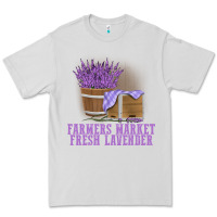 Dove Grey Farmers Market Fresh Lavender Premium Tee - linhVisuals