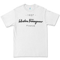 White SALVATORE TSHIRT Premium Tee - linhVisuals