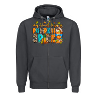 Smoke My blood type is pumpkin spice Zipper Hoodie - RanaPortraitStore