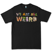 Black we are all weird Premium Tee - linhVisuals