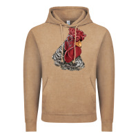 Vintage Coffee dominique rooster head Vintage Hoodie - LillyAllenDesigns