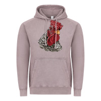 Vintage Zinc dominique rooster head Vintage Hoodie - LillyAllenDesigns