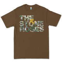Cacao THE STONE ROSES GREEN Premium Tee - linhVisuals
