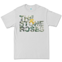 Dove Grey THE STONE ROSES GREEN Premium Tee - linhVisuals