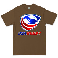 Cacao usa rugby Premium Tee - linhVisuals