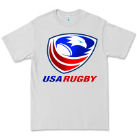 Dove Grey usa rugby Premium Tee - linhVisuals