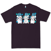 Plum snowman winter bbs Premium Tee - BundleAndBundleShop