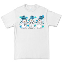 White snowman winter bbs Premium Tee - BundleAndBundleShop