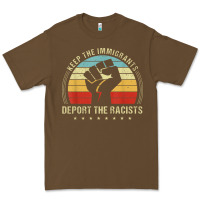 Cacao keep the immigrants deport the racists Premium Tee - linhVisuals