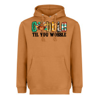 Meerkat gobble til you wobble thanksgiving turkey Heavyweight Hoodie - Jasminsmagicworld