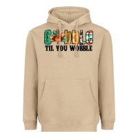 Mushroom gobble til you wobble thanksgiving turkey Heavyweight Hoodie - Jasminsmagicworld