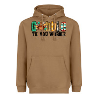 Toasted Coconut gobble til you wobble thanksgiving turkey Heavyweight Hoodie - Jasminsmagicworld