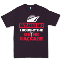 Plum cruise drinking package t shirt Premium Tee - linhVisuals